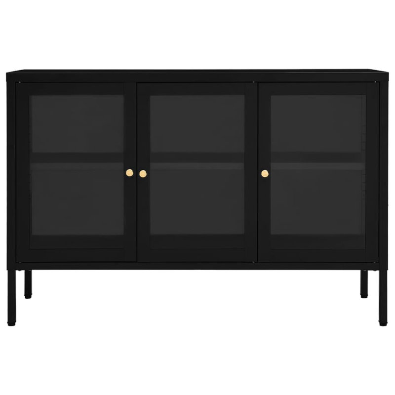 Brandalucci 105cm Sideboard, Black