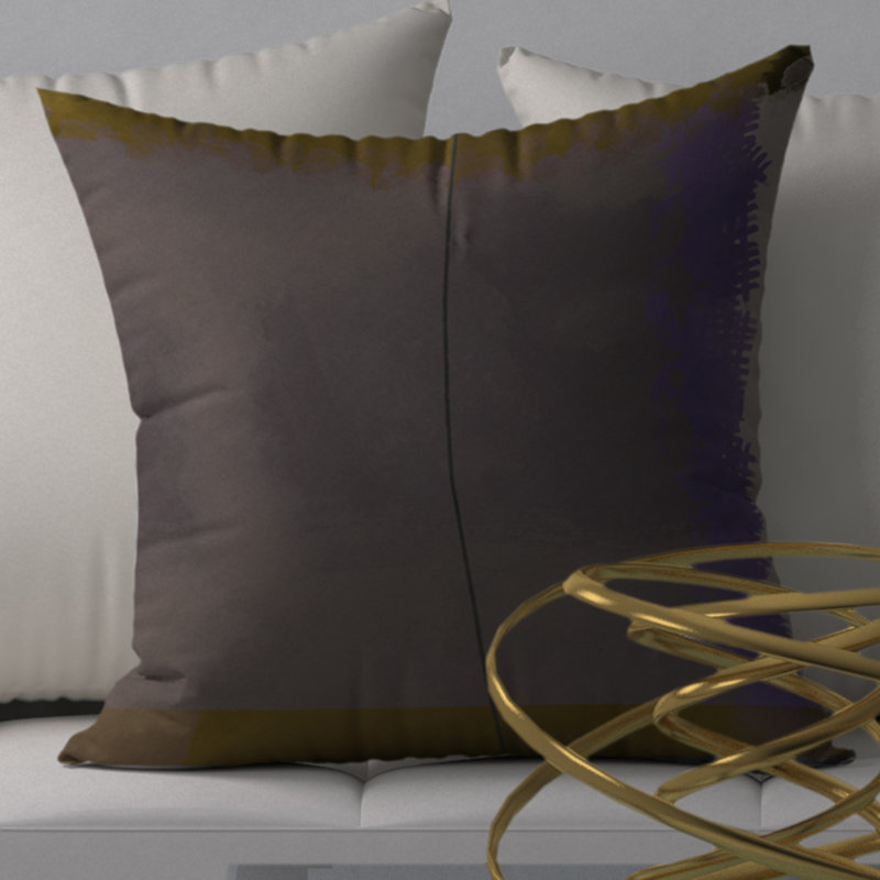 Reversible Throw Pillow, 24" x 24"