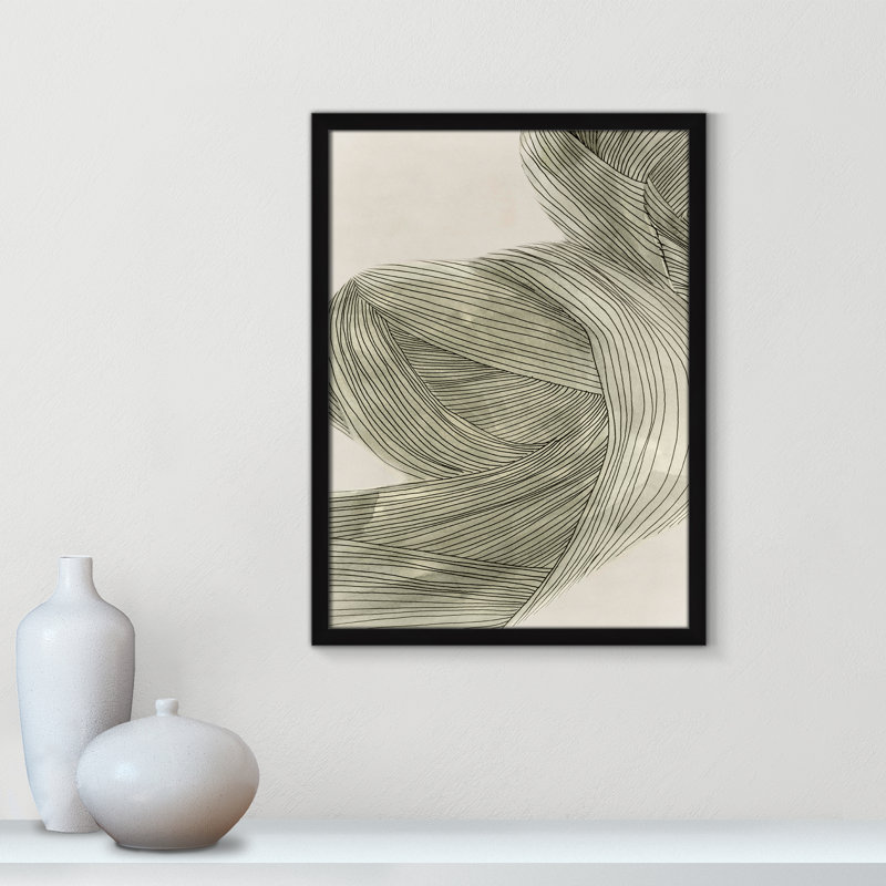 Anelis par John Constable - peinture encadrée, H 23 po x l 17 po x P 0,75 po, Noir satiné