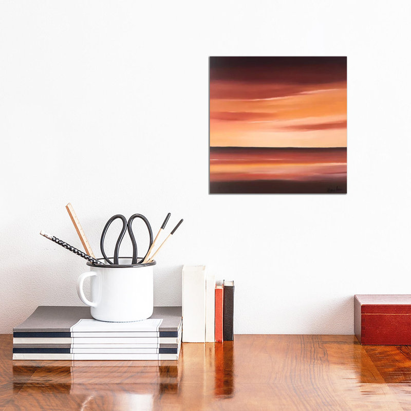 Splendid II by Hans Paus - Wrapped Canvas Painting, 30.48 cm H x 30.48 cm W