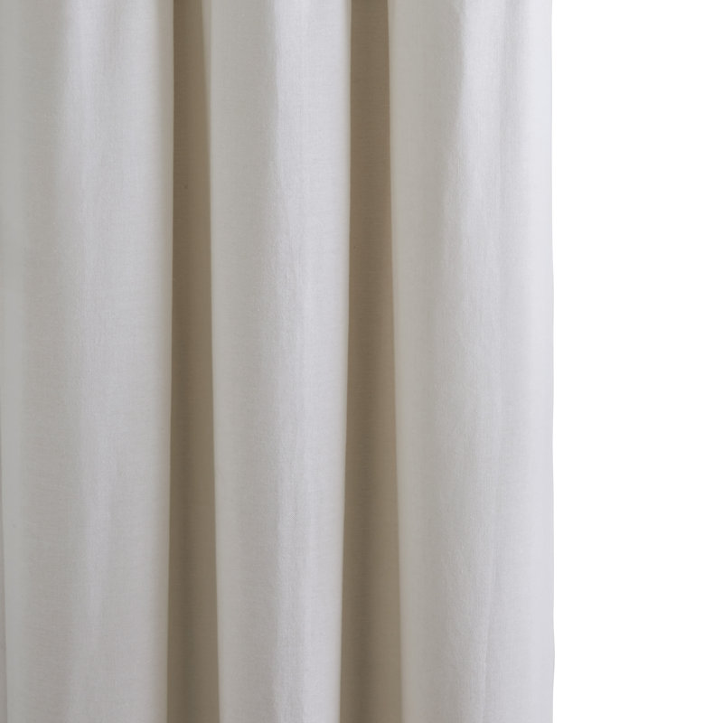Aubin Linen Room Darkening Single Curtain Panel, 145 W cm x 285 D cm