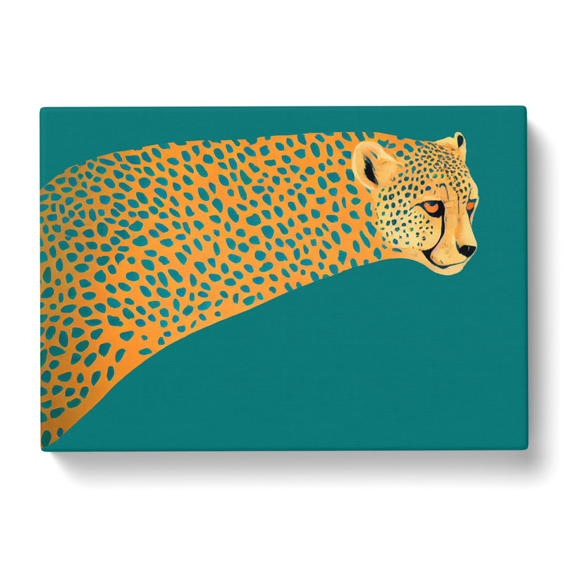 Cheetah Abstract - Wrapped Canvas, 50cm H x 76cm W x 3cm D