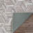 Geometric Grey Blush Non Skid Performance Area Rug-202685055