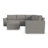 Flex 6 - Piece Upholstered Wide Arm Modular Sectional With Storage Ottoman-124389694-124389695
