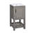 Bathroom Sink Cabinet With Rectangular Ceramic Basin