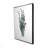 Thyme Leaves Bundle - Illustrative White Framed Canvas Decor