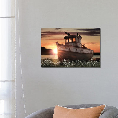 Anna 1 Piece Wrapped Canvas Wall Art