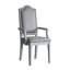 Ensemble de 2 fauteuils rembourrés à dossier