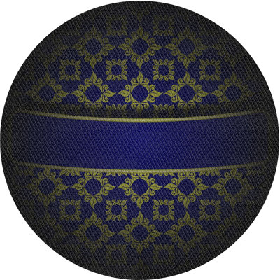Elle-May Damask Indoor Rug