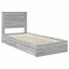  Bed Frame With Drawer Sonoma Oak 75 X 190 Cm Engineered Wood-1394221335-1394221334