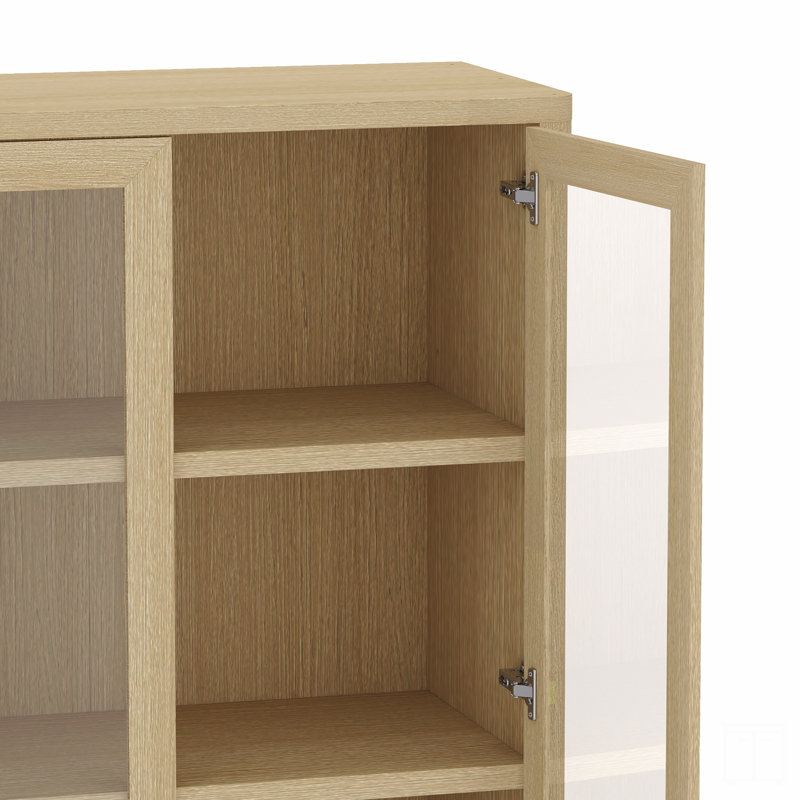 Bibliothèque 38 ", Naturel, H 79 po x l 38 po x P 18,1 po
