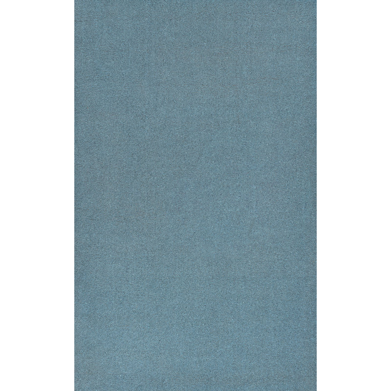 Tapis d'intérieur / extérieur Kalonni, L 60 po x L 96 po, Bleu côtier
