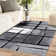 Tapis gris Alayssa