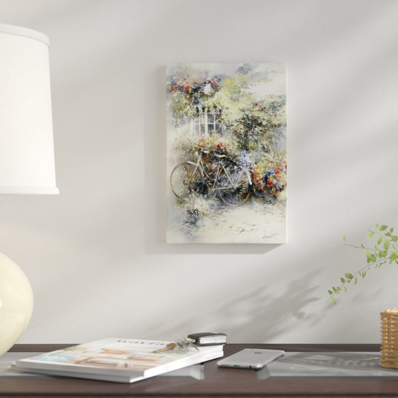 «Blossom», impression sur toile, H 12 po x l 8 po x P 0,75 po, Toile tendue, Pas de tapis