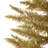 Home Heritage 7 Foot Pencil Artificial Prelit Christmas Tinsel Tree, Champagne