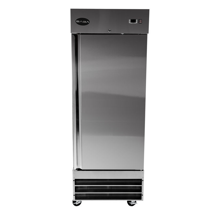 Heavy Duty Stainless Steel Commercial 23 cu ft Upright Freezer