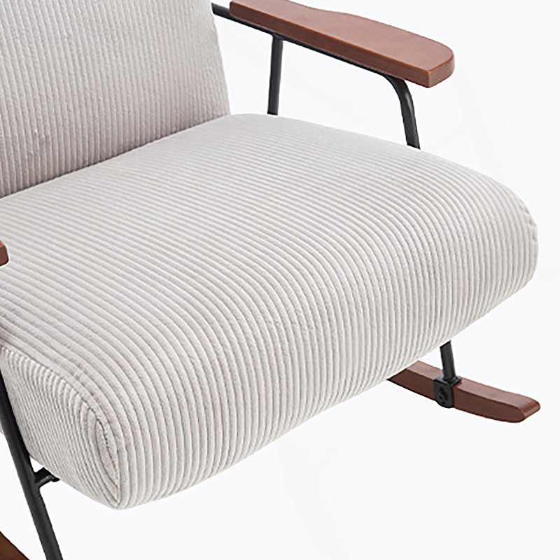 Fauteuil confortable pour le salon avec système de soutien avancé, Gris