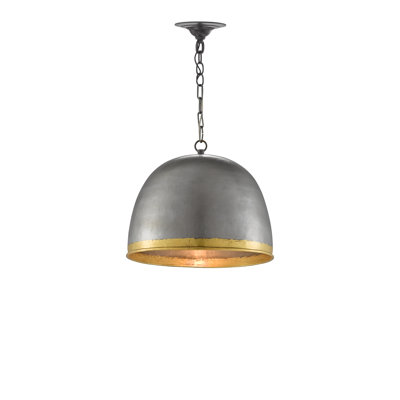 Luminaire suspendu en forme de dôme à 1 lumière Matute
