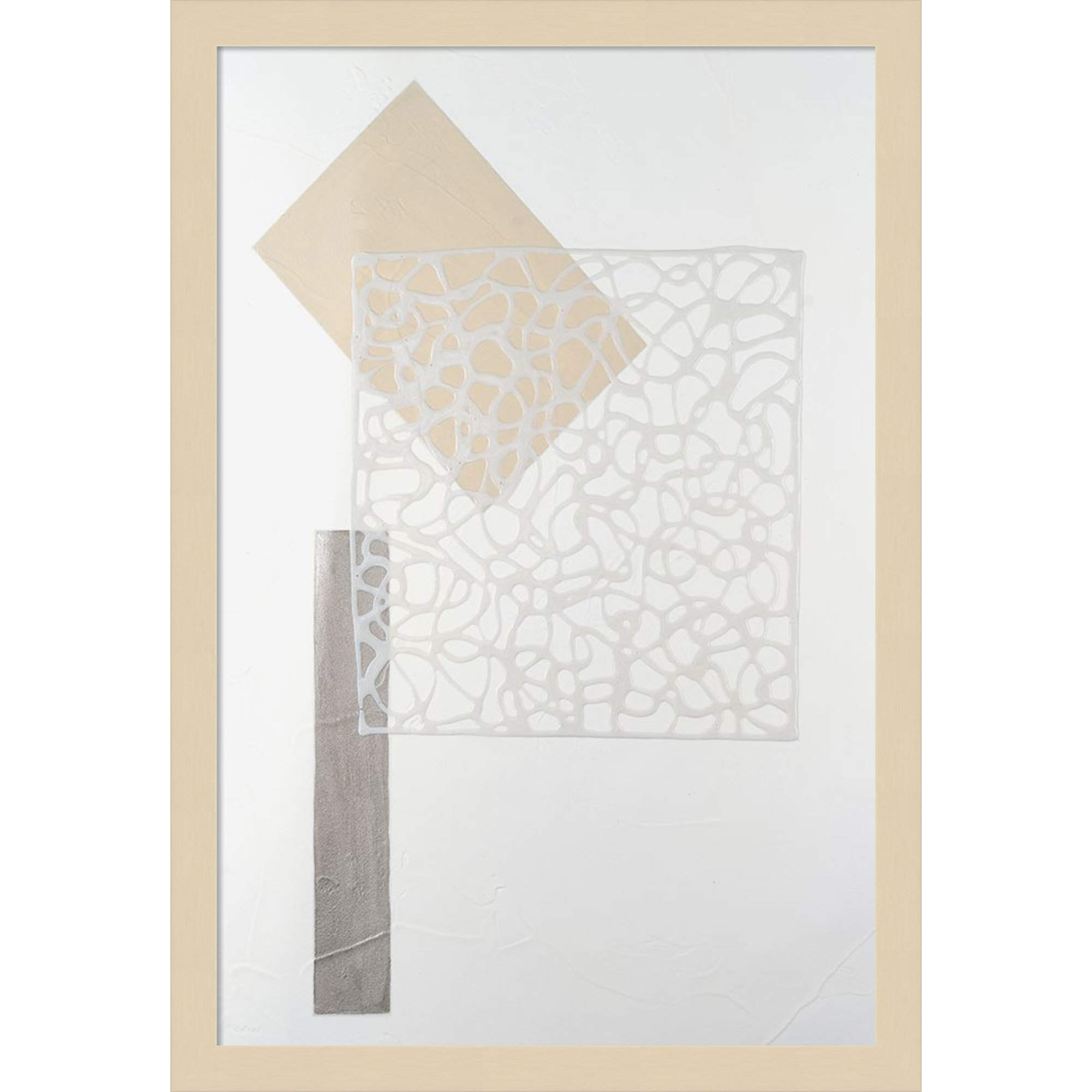 Nooks And Crannies III by Finnerty Wood Framed Wall Art Print, Brown, 21" H x 15" W