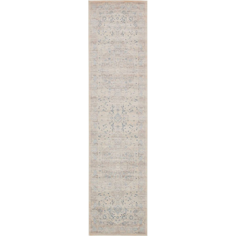 Ikat Indoor Rug, Runner 2'7" x 10'