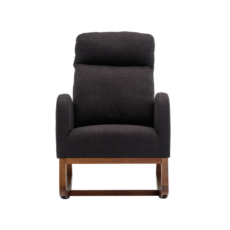 Chaise berçante confortable et élégante