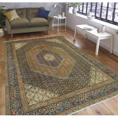 Jandirk One-of-a-Kind 6'5" X 10'1" 2022 Wool Area Rug Navy