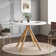 Breshia 39.4" Pedestal Dining Table