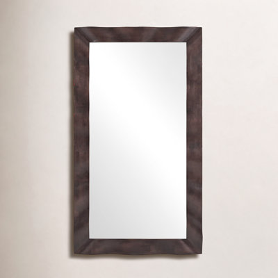  Wrinkle Wavy Wood Mirror