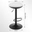 Parshall Swivel Upholstered Adjustable Height Bar Stool-2037847571-2037847583