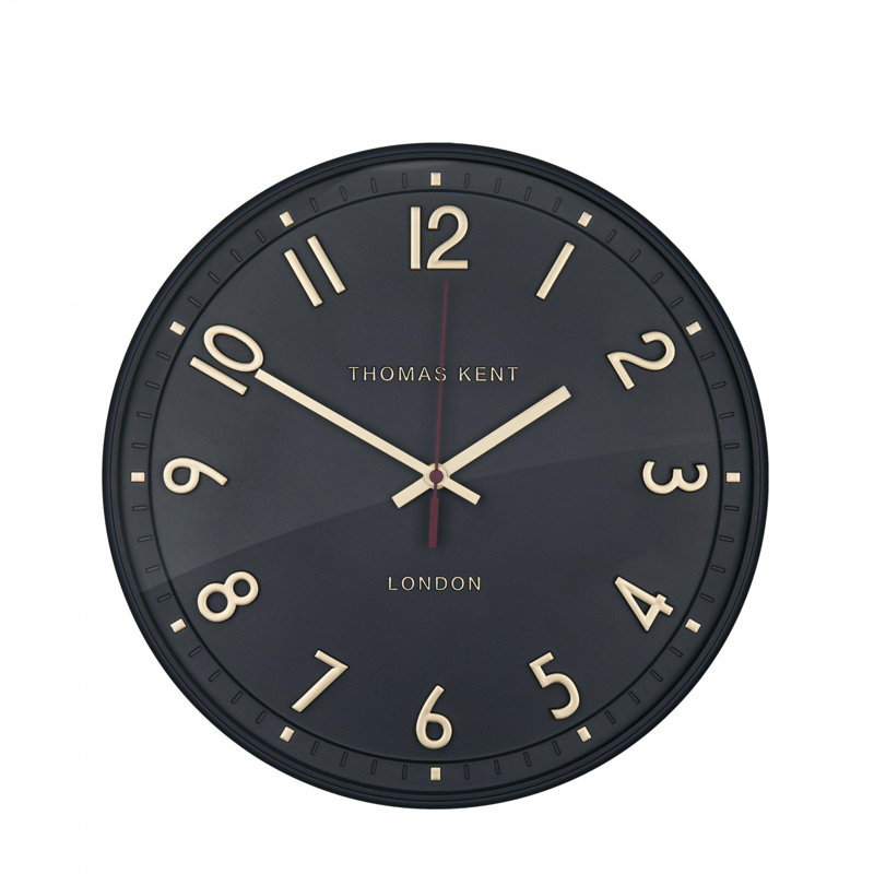 Ridhi Wall Clock, Grey