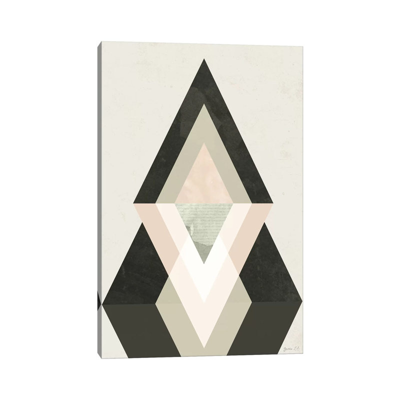 Mountains Beyond Mountains II by Green Lili - Wrapped Canvas Painting, 20.32 cm H x 30.48 cm W