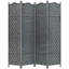 Cloison pliante 4 panneaux l 63 po x H 67 po Cathye Cathye