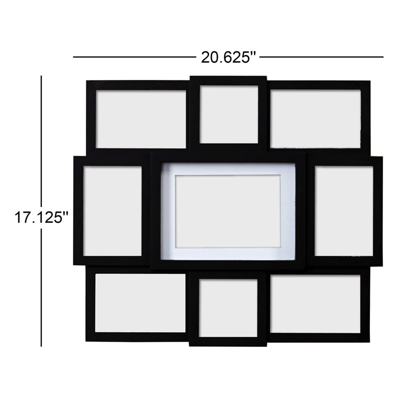 Farview Black Matte Picture Frame