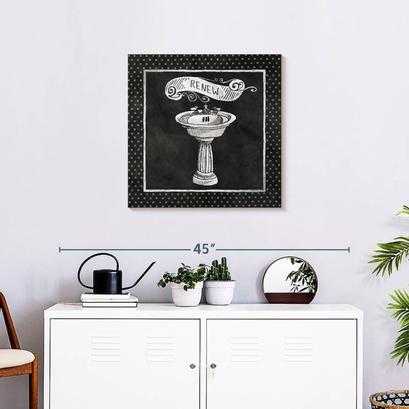 Kerner Chalkboard Bath Renew, 24" H x 24" W