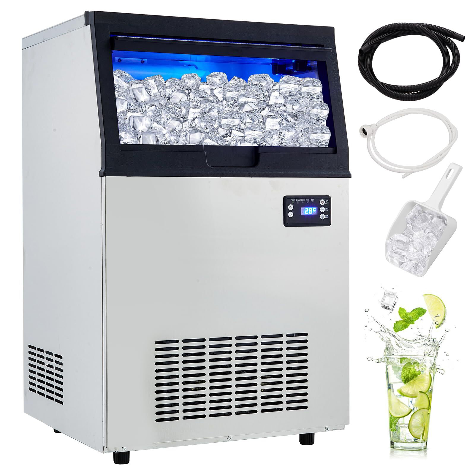 Cube Ice Machine 900 Kg/Day