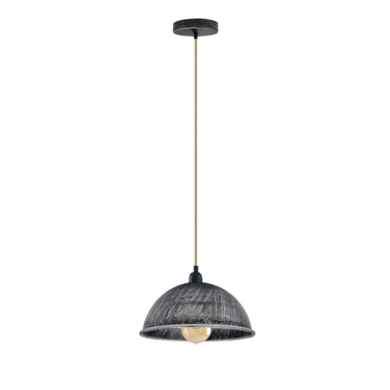 Brittaney 1 - Light Single Pendant, Yes, Brushed Silver