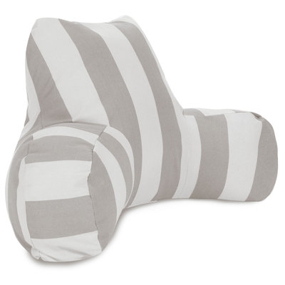 Coussin intérieur / extérieur à rayures verticales