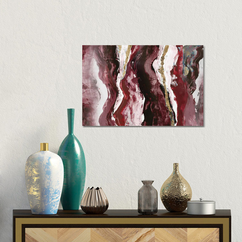 Effectus II, Red, 12" H x 18" W