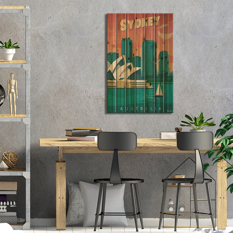 " Sydney " by IdeaStorm Studios, 26" W x 40" H