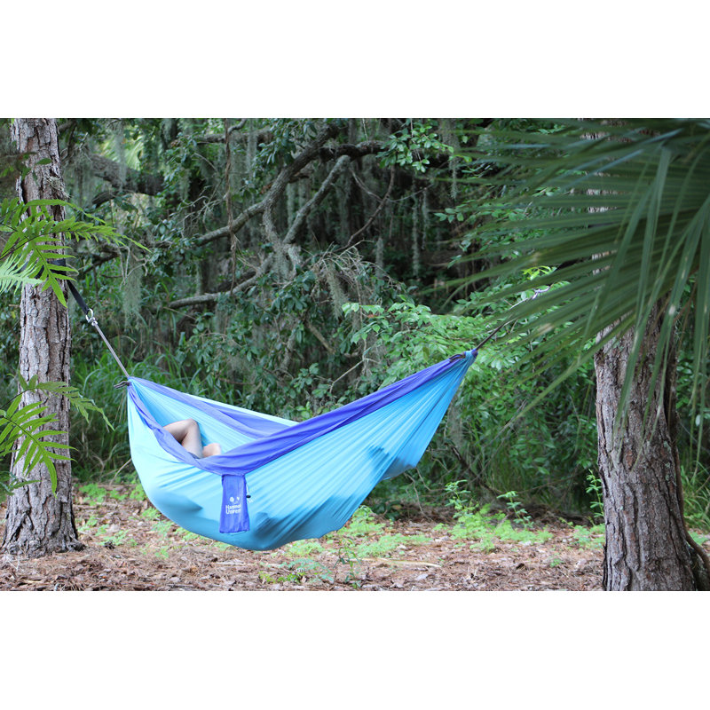 Hamac pour camping double camping, Bleu marine