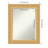 Lenley Solid Wood Frame Rectangle Mirror-92400894