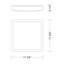 Flat Q 2-Light 11.75" Flush Mount-2716779