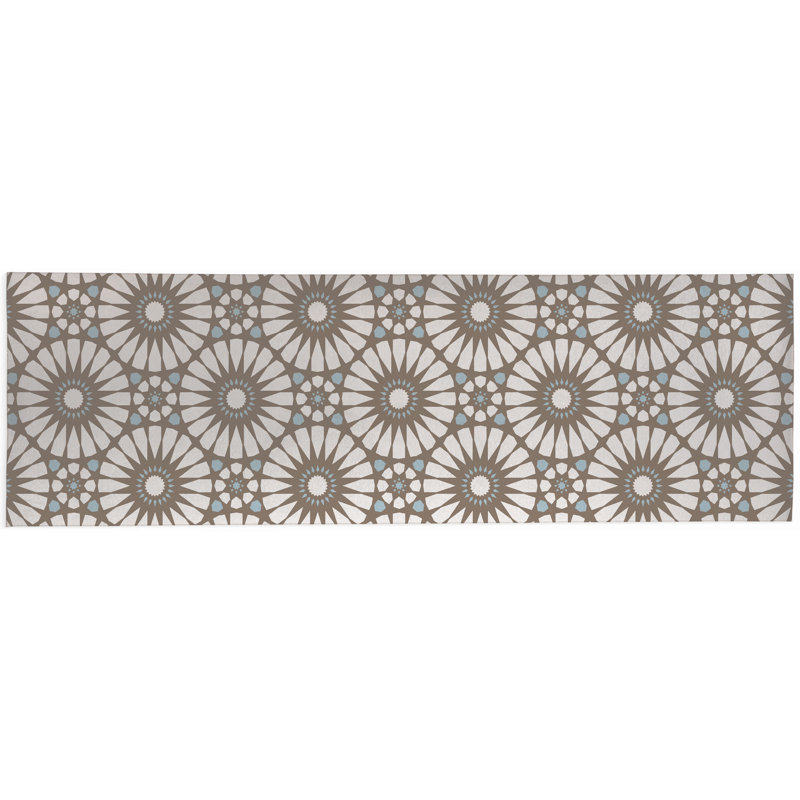 Tapis d'extérieur Sylvia, Tapis de couloir 2 pi 6 po x 8 pi