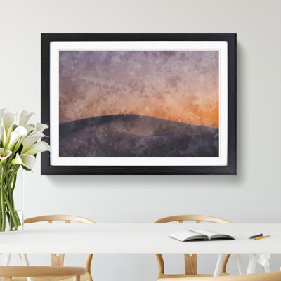 White Sand Desert - Picture Frame Painting