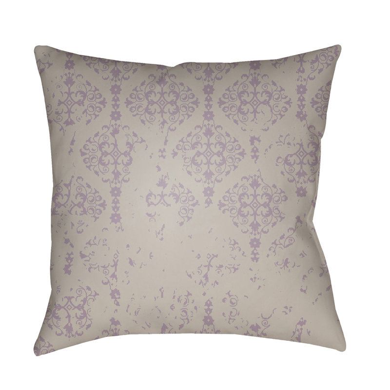 Indoor/Outdoor Throw Pillow, Gray