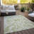 Chayden Washable Damask Indoor / Outdoor Rug-98168847
