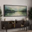 «Abstract Landscape Mountain Lake Impressionist Nature Scene», reproduction encadrée-96074498-111568130
