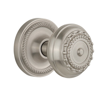 Rosette en corde avec poignée de porte Meadows