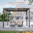 Metal Pergola with Louvered and Solar LED-104713162