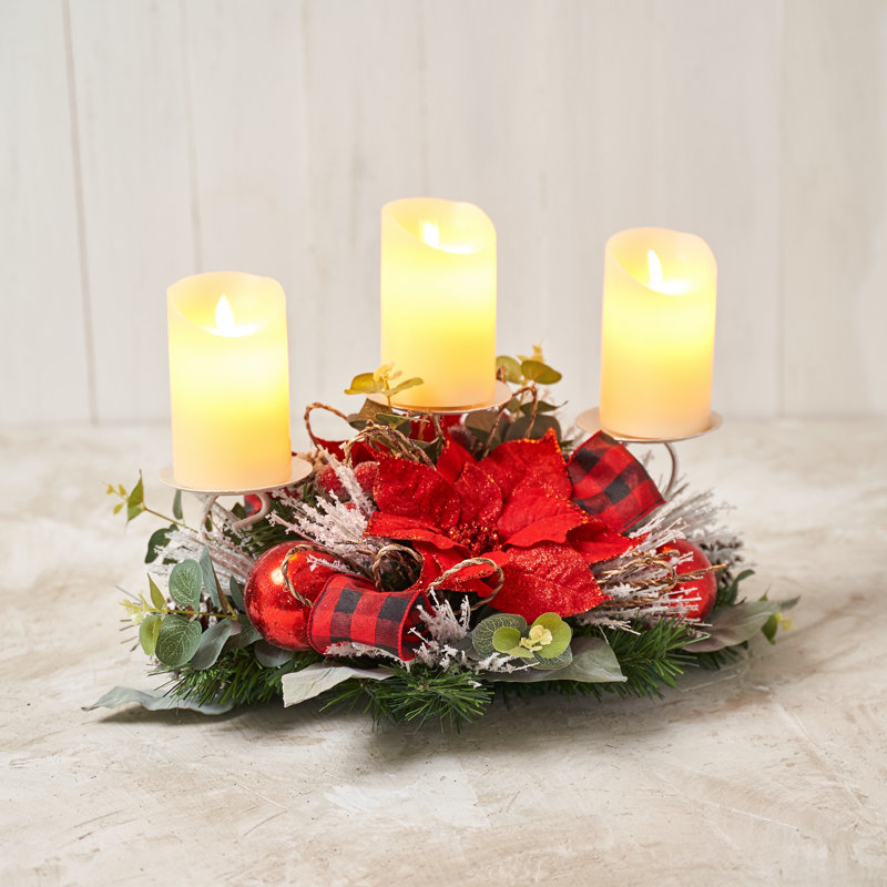 11'' H Metal Tabletop Candelabra